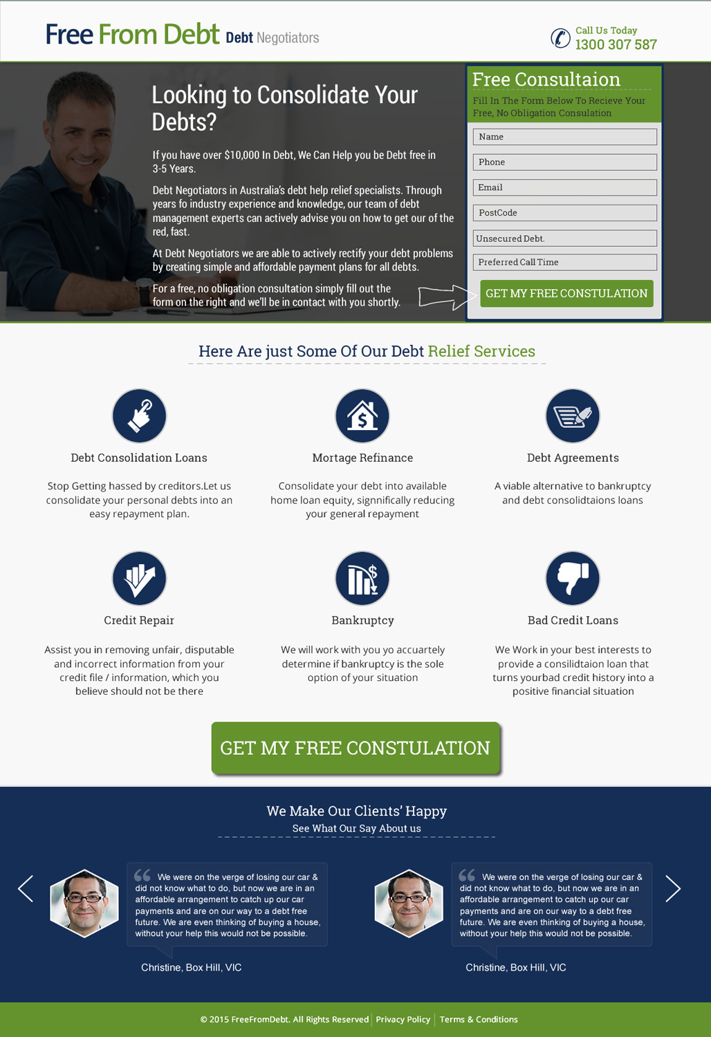 Landing Page Design by HarmiDesigning for Biz Wisdom | Design #6124188