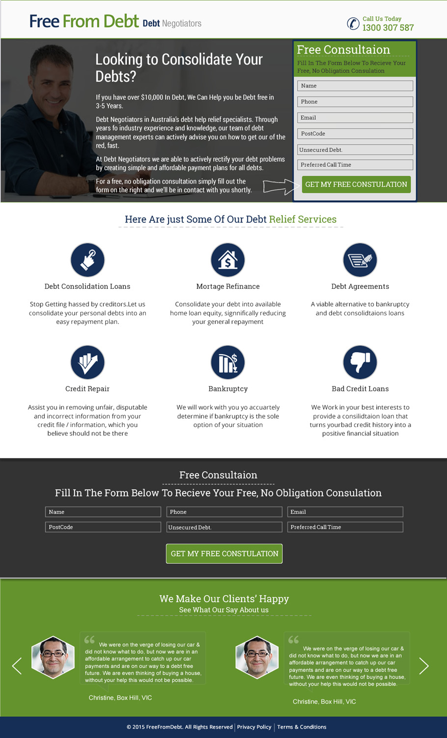 Landing Page Design by HarmiDesigning for Biz Wisdom | Design #6124195