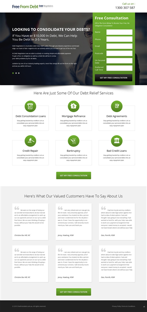 Landing Page-Design von pb für Biz Wisdom | Design: #6106648