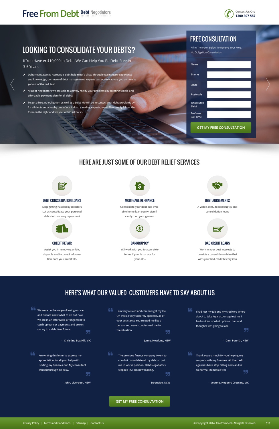 Landing Page Design by pb for Biz Wisdom | Design #6120362
