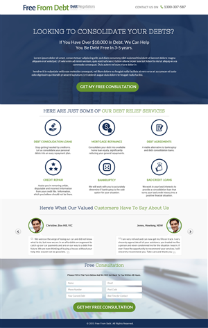 Landing Page-Design von Sbss für Biz Wisdom | Design: #6145608