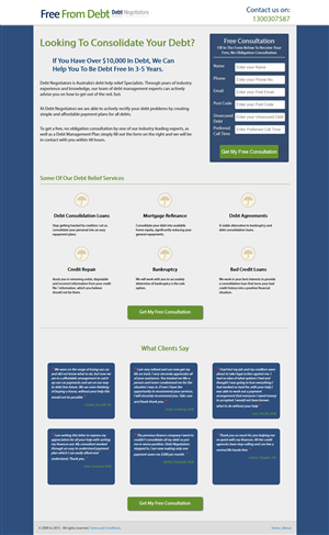Landing Page Design by Jahid BD for Biz Wisdom | Design: #6107506