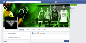 Facebook Design by uk for Excalibur Athletics | Design #6164113