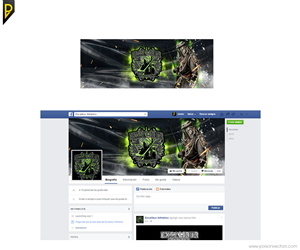 Facebook Design by poisonvectors