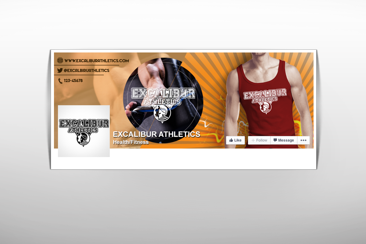 Facebook-Design von Kanucka für Excalibur Athletics | Design #6131213