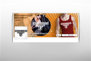 Facebook Design by Kanucka for Excalibur Athletics | Design #6131213