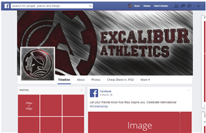 Facebook Design by Thin Nik for Excalibur Athletics | Design: #6159492