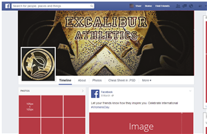 Facebook Design by Thin Nik for Excalibur Athletics | Design: #6159496