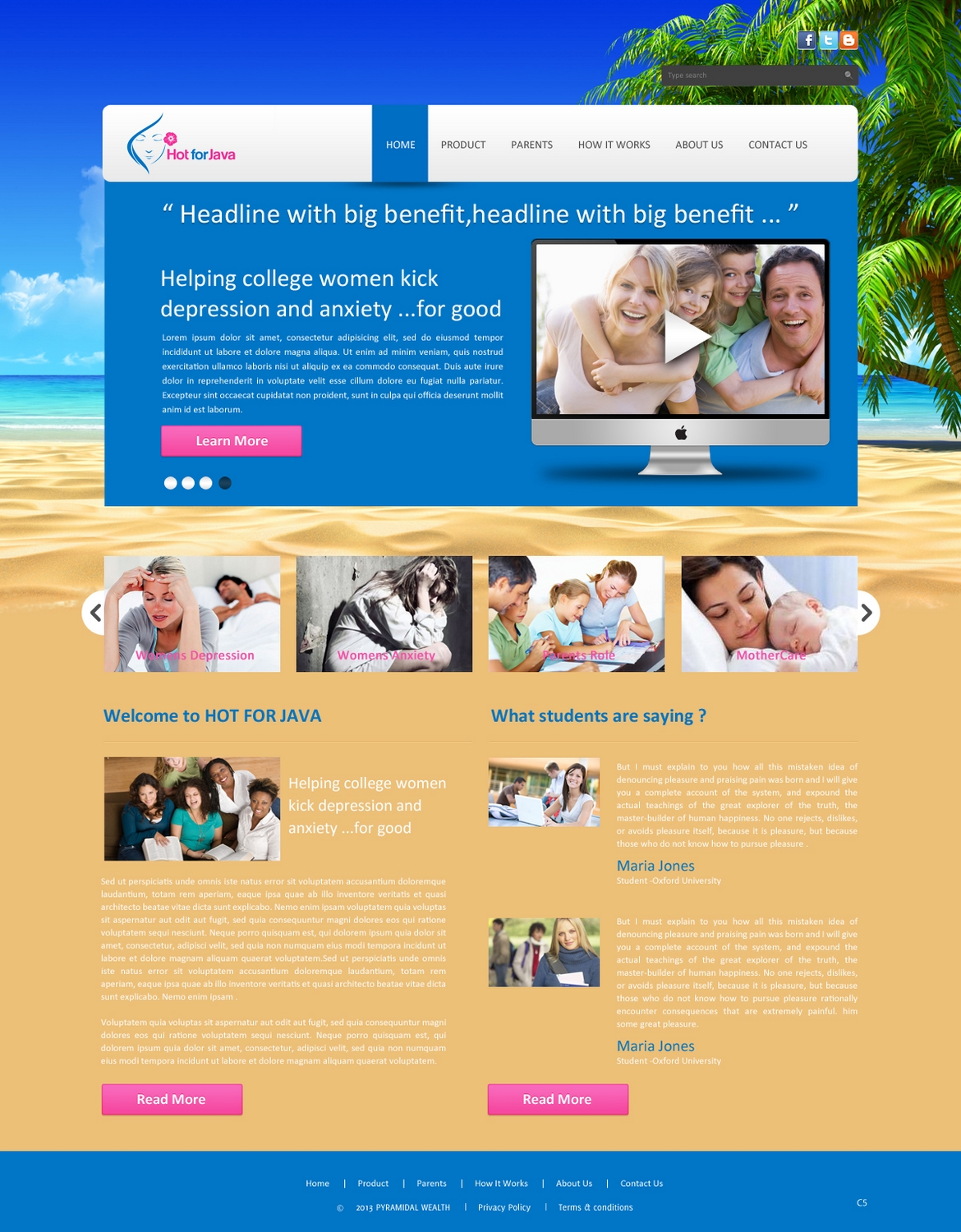 Web Design by pb for this project | Design #1641267