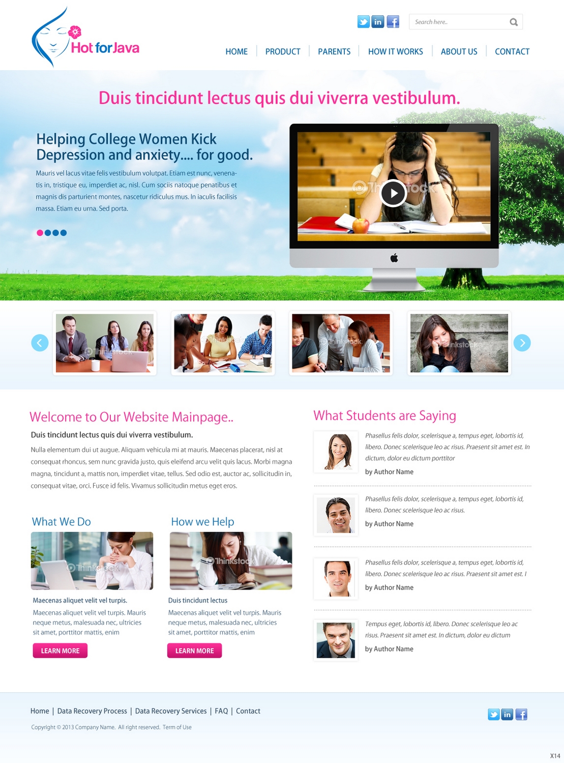 Web Design by pb for this project | Design #1661643