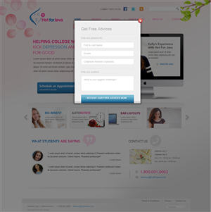 Web Design by Eric.Z for this project | Design: #1644725