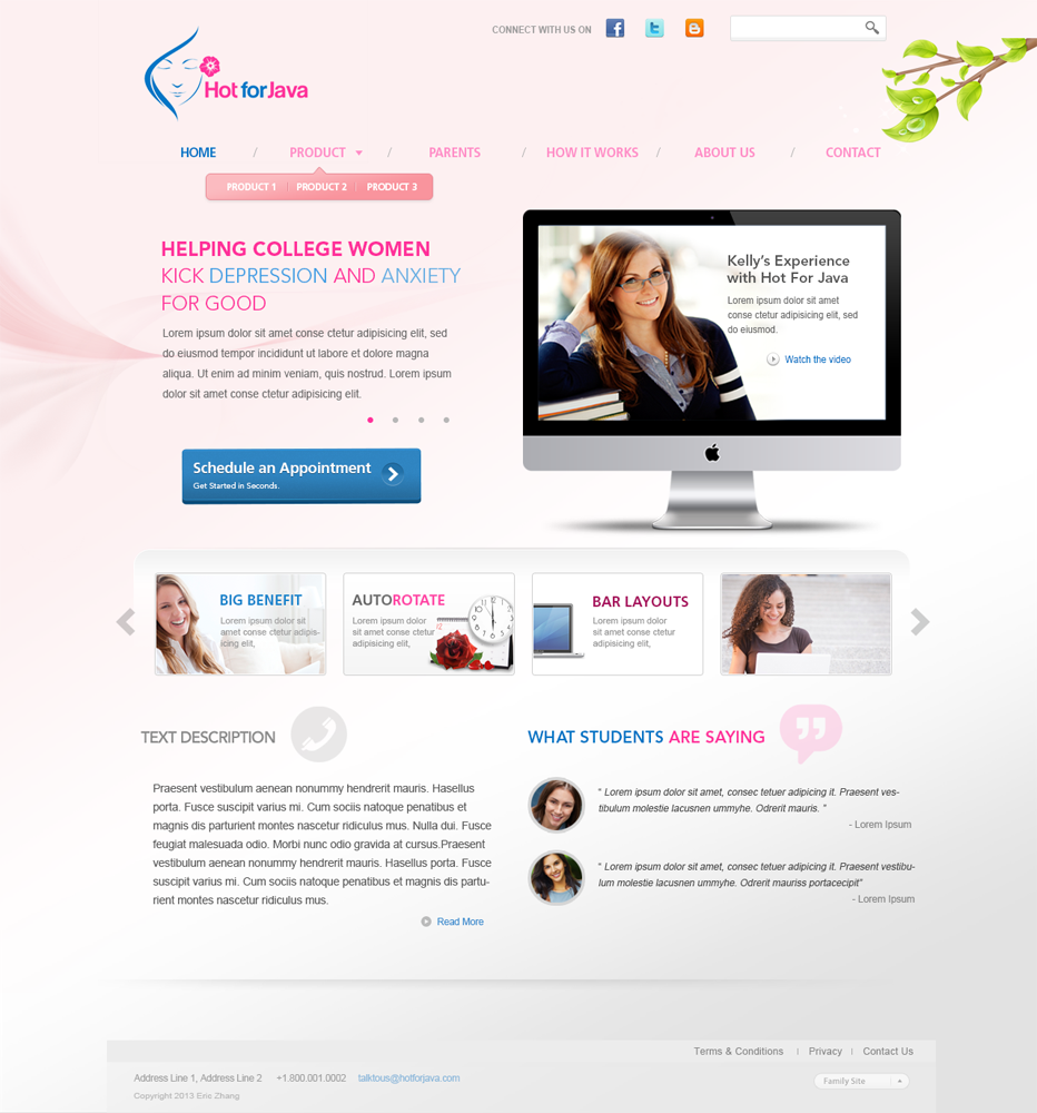 Web Design par Eric.Z pour ce projet | Design #1656334