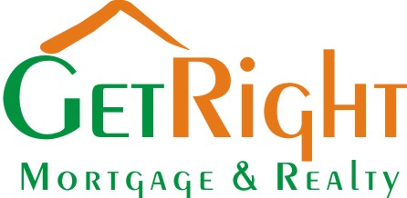 Logo Design by BrandOne for GetRight Mortgage & Realty | Design #8777