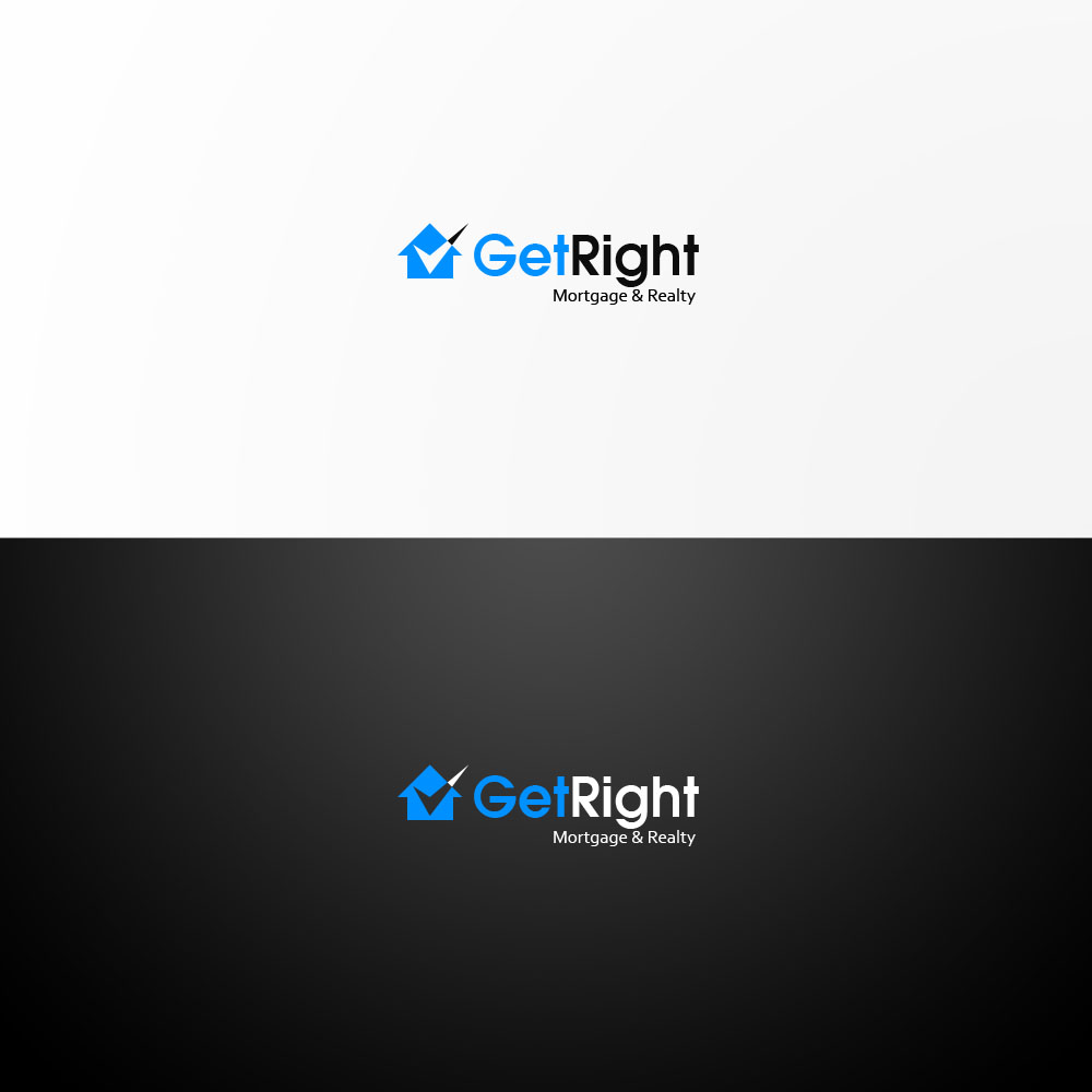 Logo Design by Naranbat Jargalsaikhan for GetRight Mortgage & Realty | Design #8992