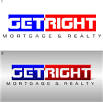 Logo Design by LUSH GRAPHIX for GetRight Mortgage & Realty | Design #8859