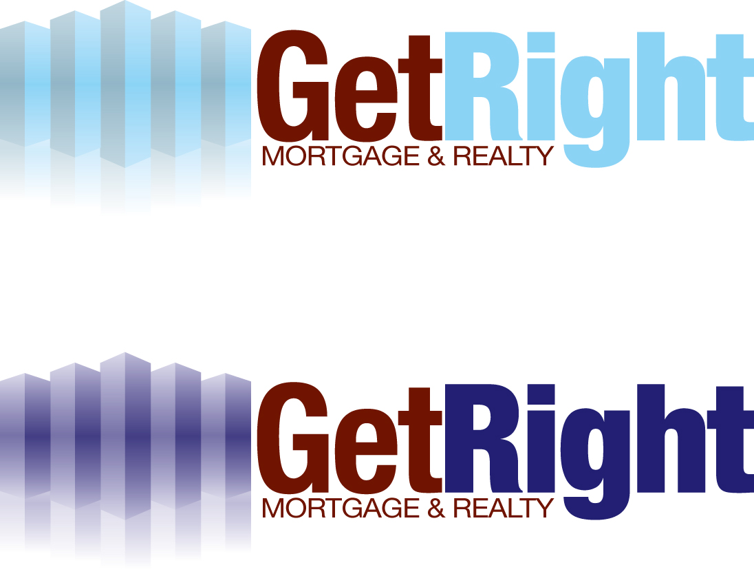 Logo Design by elev8.net.au for GetRight Mortgage & Realty | Design #8874