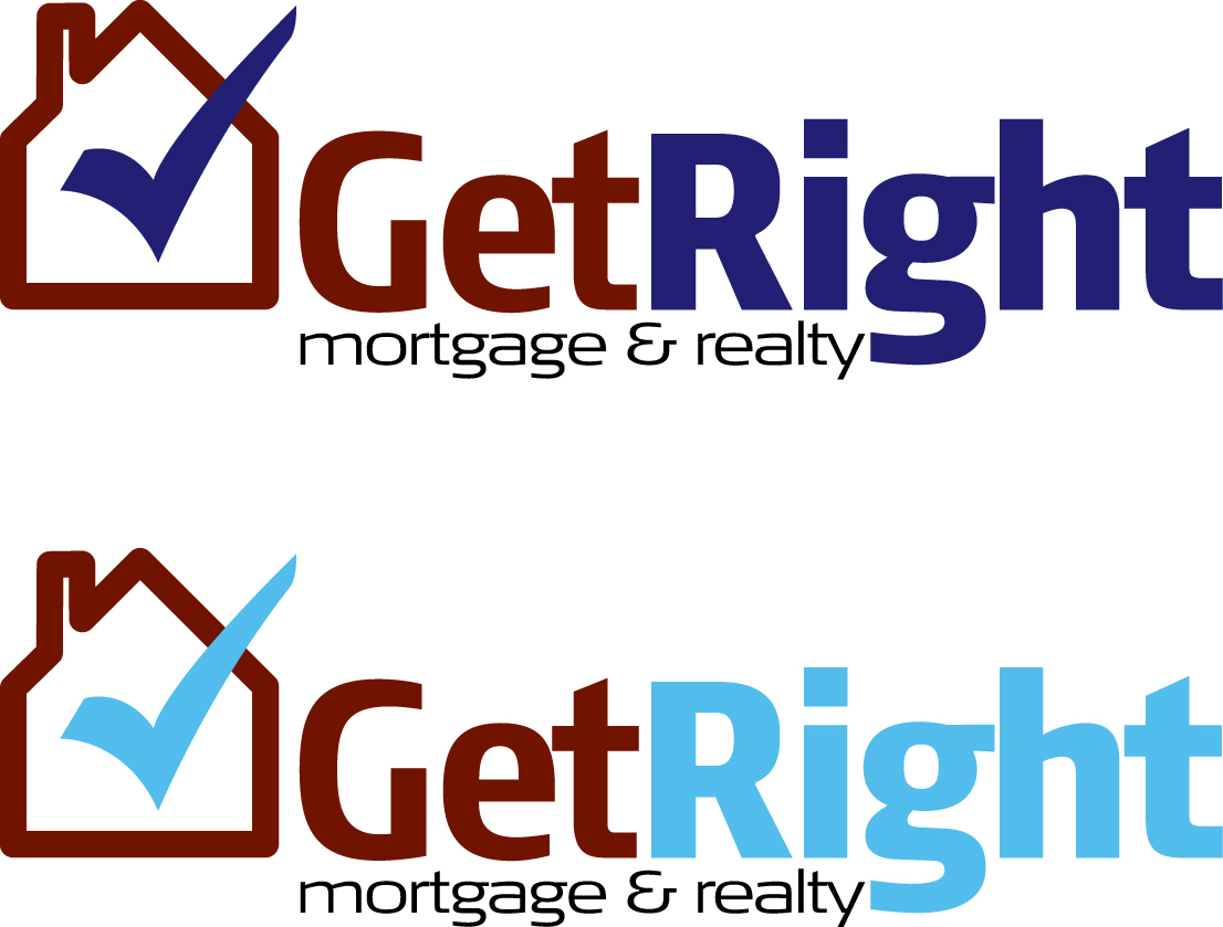 Logo Design by elev8.net.au for GetRight Mortgage & Realty | Design #8875