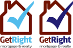 Logo Design by elev8.net.au for GetRight Mortgage & Realty | Design: #8896