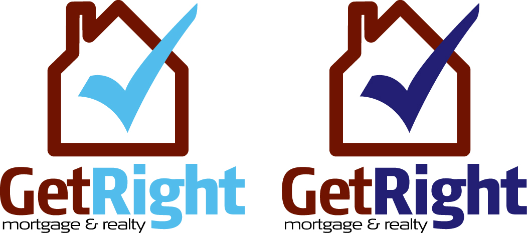 Logo Design by elev8.net.au for GetRight Mortgage & Realty | Design #8897