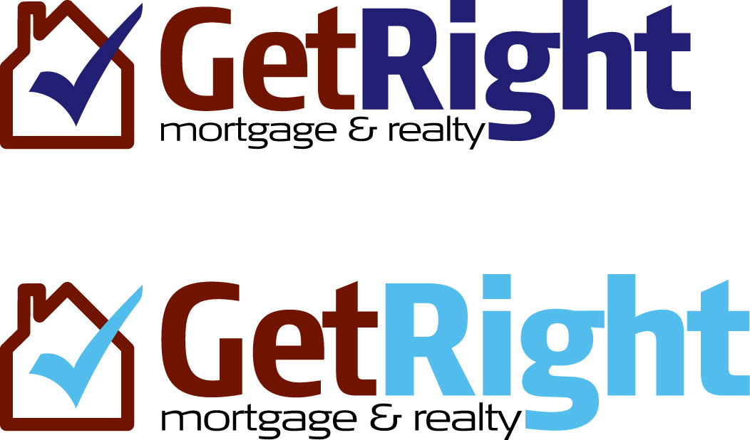 Logo Design by elev8.net.au for GetRight Mortgage & Realty | Design #8901
