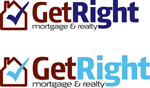 Logo Design by elev8.net.au for GetRight Mortgage & Realty | Design: #8901