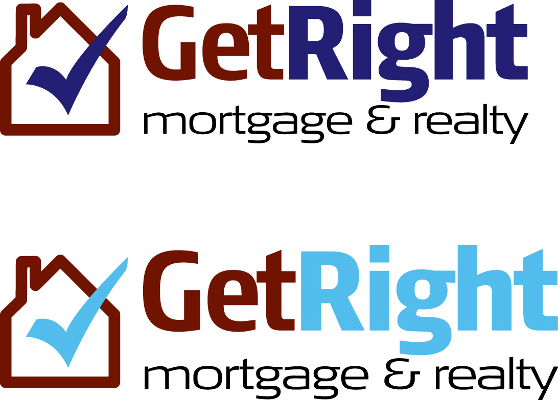 Logo Design by elev8.net.au for GetRight Mortgage & Realty | Design #8908