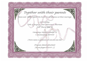 Invitation Design by Huxtable Design Solutions