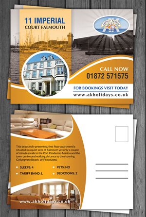 Postcard Design by debdesign
