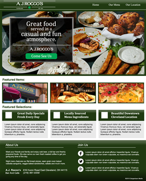 Diseño Web por Gargantuan Media para este proyecto | Diseño: #6118020