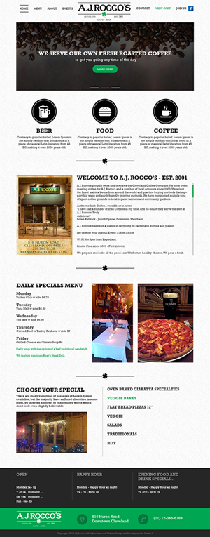 Web Design by RAHUL RATHOD for this project | Design #6096834
