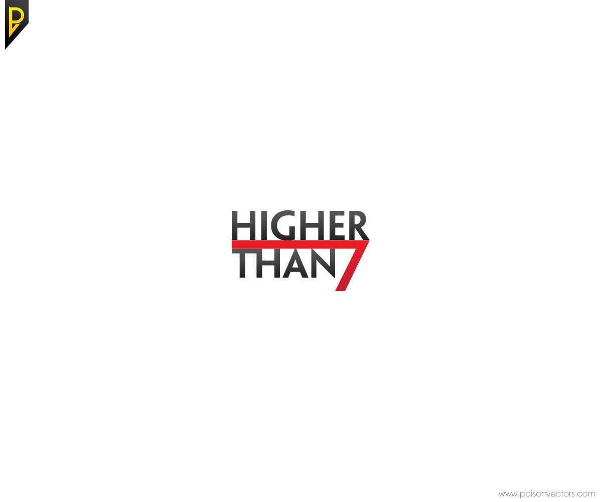 Logo Design by poisonvectors for HigherThan7 | Design #6177061