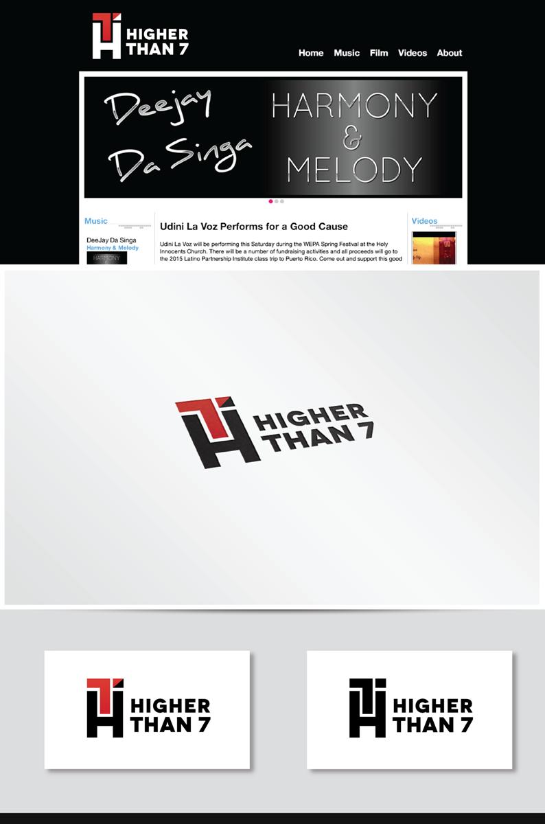 Logo Design by Knockout for HigherThan7 | Design #6167976