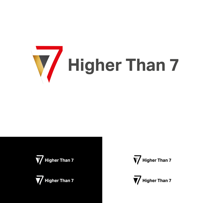Diseño de Logo por franklinsoler para HigherThan7 | Diseño #6163326