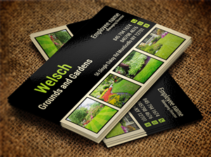 Diseño de Tarjeta de Presentación por Lanka Ama para Welsch Grounds and Gardens | Diseño: #6093942