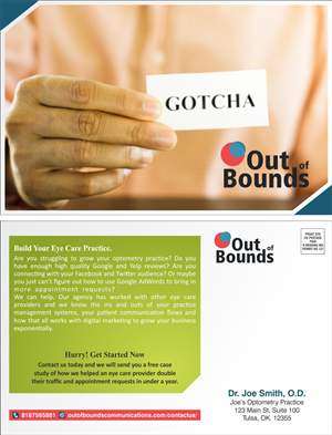 Postcard Design by GraphicsHub