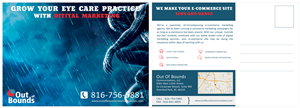 Postcard Design by Shigh5 for Out of Bounds Communications | Design: #6121326