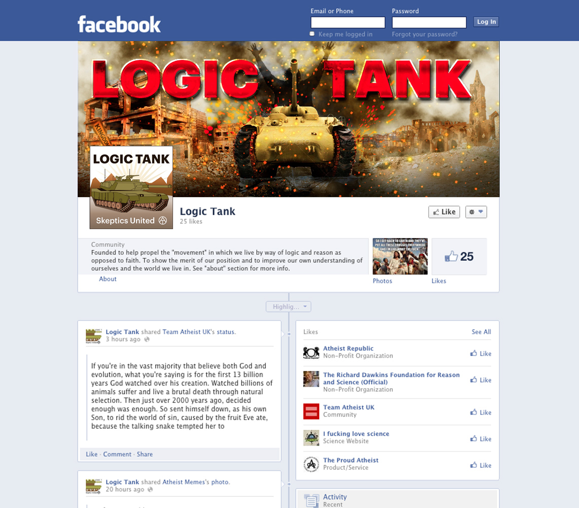 Facebook Design by raph for this project | Design #1642275