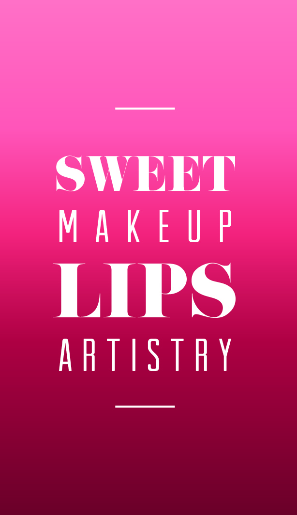 Design de Carte de Visite par silviaer pour SweetLips Makeup Artistry | Design #1674247