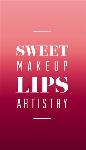 Design de Carte de Visite par silviaer pour SweetLips Makeup Artistry | Design : #1674247