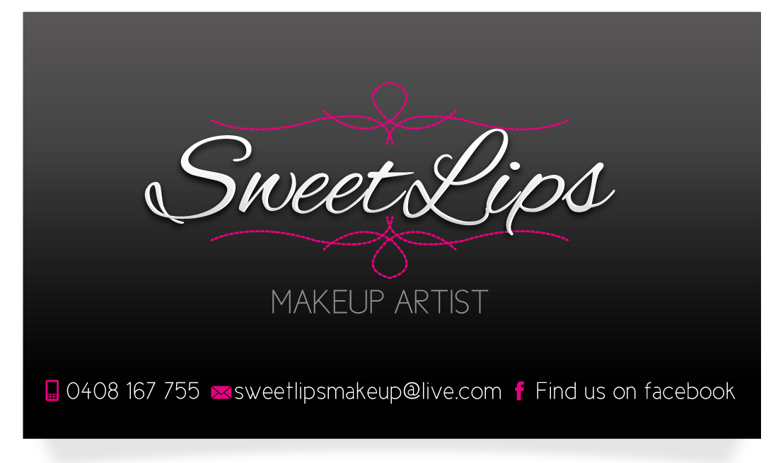 Business Card Design by JCR for SweetLips Makeup Artistry | Design #1663025