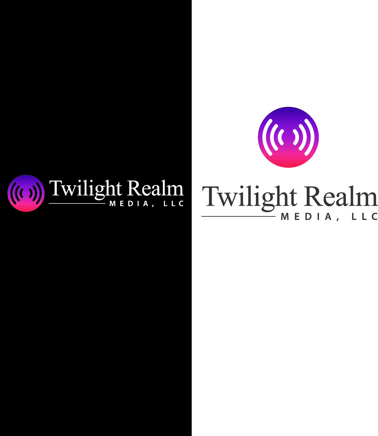 Logo Design by Senseless for Twilight Realm Media, LLC | Design #6145346