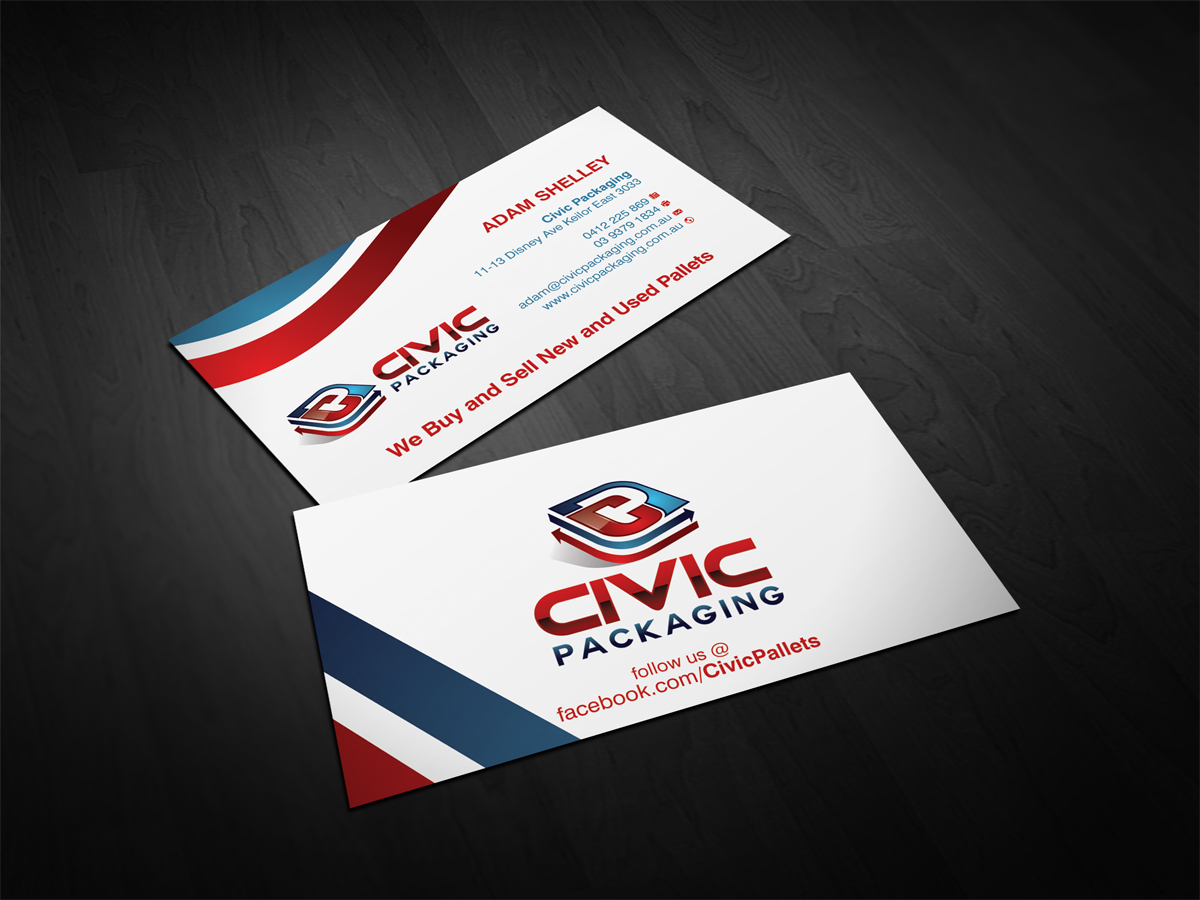 Diseño de Tarjeta de Presentación por diRtY.EMM para civic packaging | Diseño #1634714