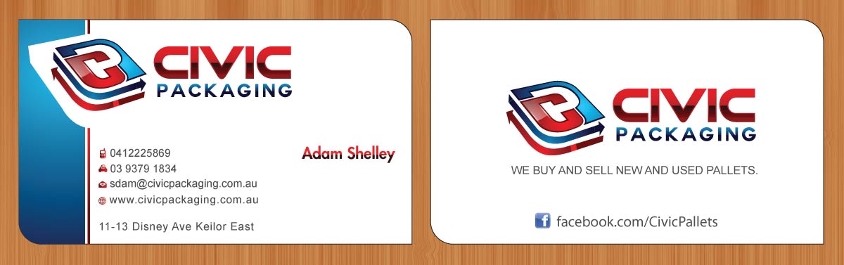 Diseño de Tarjeta de Presentación por Sbss para civic packaging | Diseño #1634938