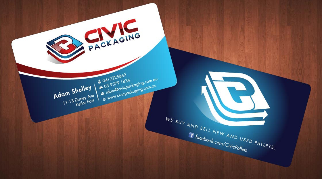 Diseño de Tarjeta de Presentación por Sbss para civic packaging | Diseño #1634963