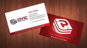 Diseño de Tarjeta de Presentación por Sbss para civic packaging | Diseño: #1634978