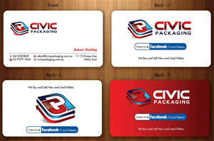 Diseño de Tarjeta de Presentación por Sbss para civic packaging | Diseño: #1635808