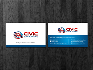 Diseño de Tarjeta de Presentación por Atvento Graphics para civic packaging | Diseño: #1635652