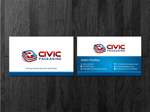Diseño de Tarjeta de Presentación por Atvento Graphics para civic packaging | Diseño: #1635764
