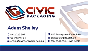 Diseño de Tarjeta de Presentación por Atvento Graphics para civic packaging | Diseño: #1649804