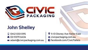 Diseño de Tarjeta de Presentación por Atvento Graphics para civic packaging | Diseño: #1649807